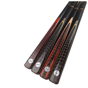 SLP 10mm 3/4 queue fendue conception échelle De Dragon queue De billard Black8 Tacos De Billar queue De billard