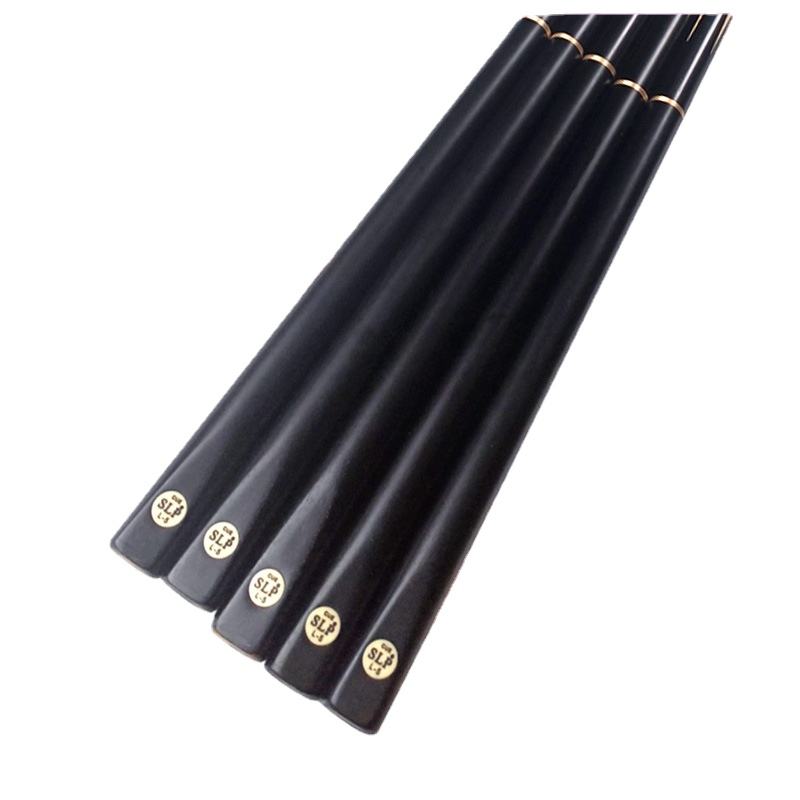 SLP 2 pièces 3/4 queue fendue L5 10mm noir huit tacos de billar queue de billard