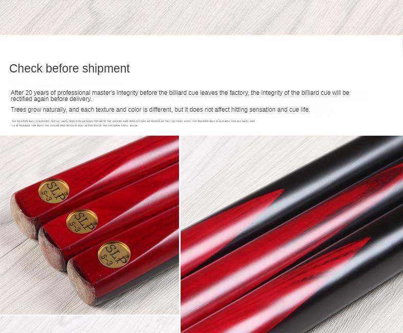 SLP 10MM One Piece 1.2m adapté aux enfants Snooker Cue