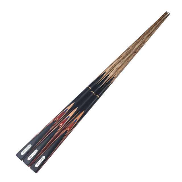 SLP 3/4 queue fendue X6 10mm noir 8 tacos de billar queue de billard queue de billard