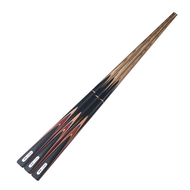 SLP 3/4 queue fendue X6 10mm noir 8 tacos de billar queue de billard queue de billard
