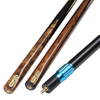 SLP – bâton de billard de luxe, une pièce, 10mm, 4 épissures de bois d'ombre rouge et d'ébène, avec extension, queue de billard