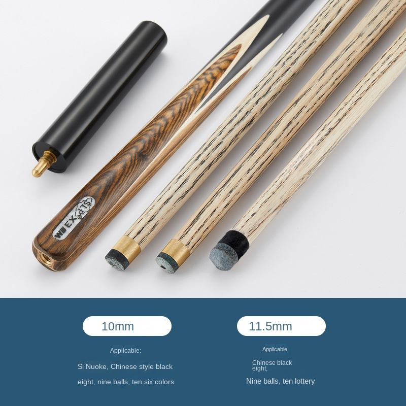 SLP X3 10mm 11.5mm 3/4 queue fendue noir 8 queue de billard chinois bâton de billard tacos de billar