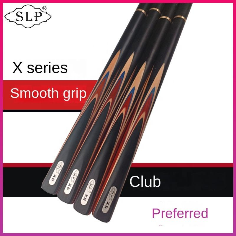 SLP 3/4 queue fendue X6 10mm noir 8 tacos de billar queue de billard queue de billard
