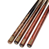 SLP – bâton de billard de luxe, une pièce, 10mm, 4 épissures de bois d'ombre rouge et d'ébène, avec extension, queue de billard