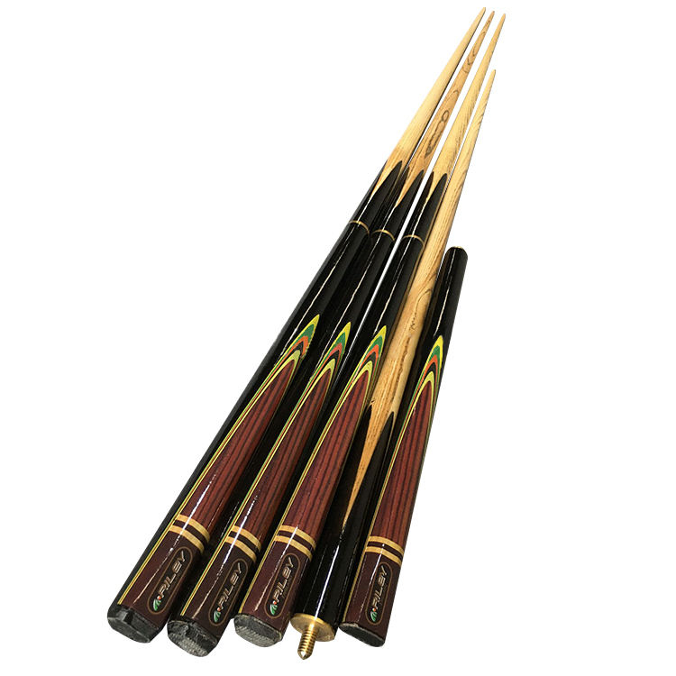 Noir huit 9mm10mm 3/4 queue fendue tacos de billar billard chinois queue de billard