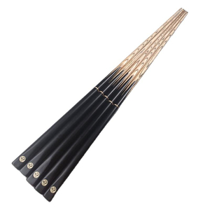 SLP 2 pièces 3/4 queue fendue L5 10mm noir huit tacos de billar queue de billard