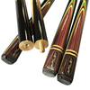 Noir huit 9mm10mm 3/4 queue fendue tacos de billar billard chinois queue de billard