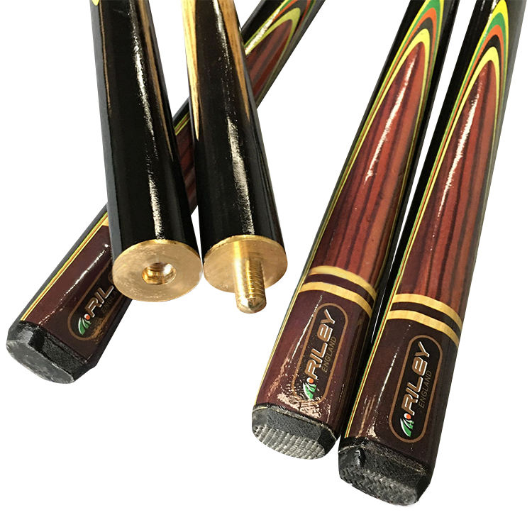 Noir huit 9mm10mm 3/4 queue fendue tacos de billar billard chinois queue de billard