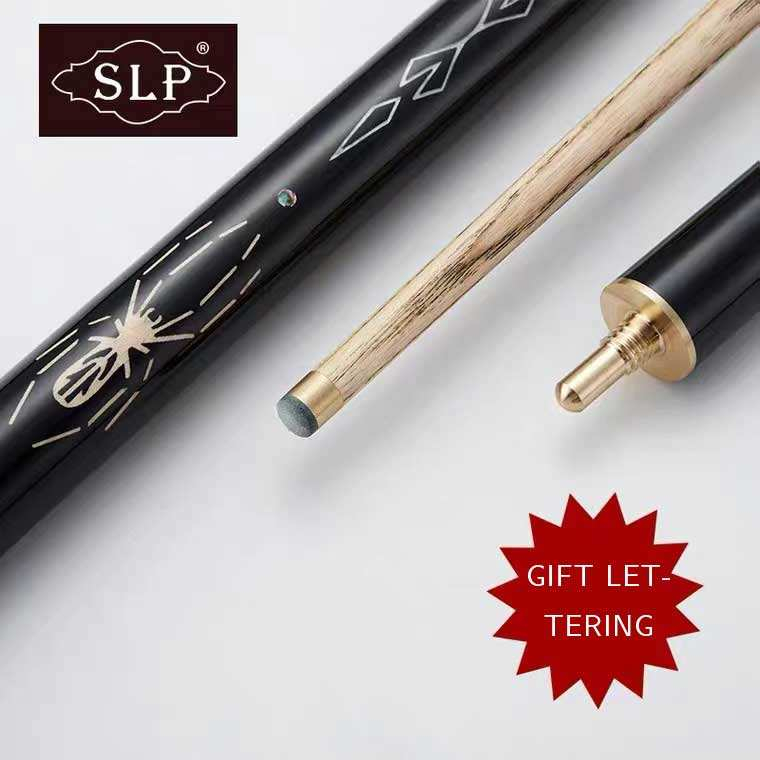 SLP Spider King – queue de billard fendue 3/4, 10mm, 11.5mm, avec sculpture d'araignée faite à la main
