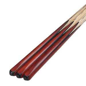 SLP – queue de billard monobloc 10mm, avec rallonge, 8 bâtons de billard noirs faits à la main