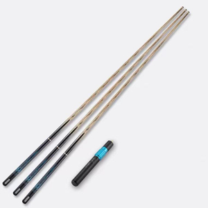 SLP – bâton de billard, incrustation de coquille d'ormeau faite à la main, joint 3/4 avec rallonge et sac de queue en cuir, 10mm 11.5mm
