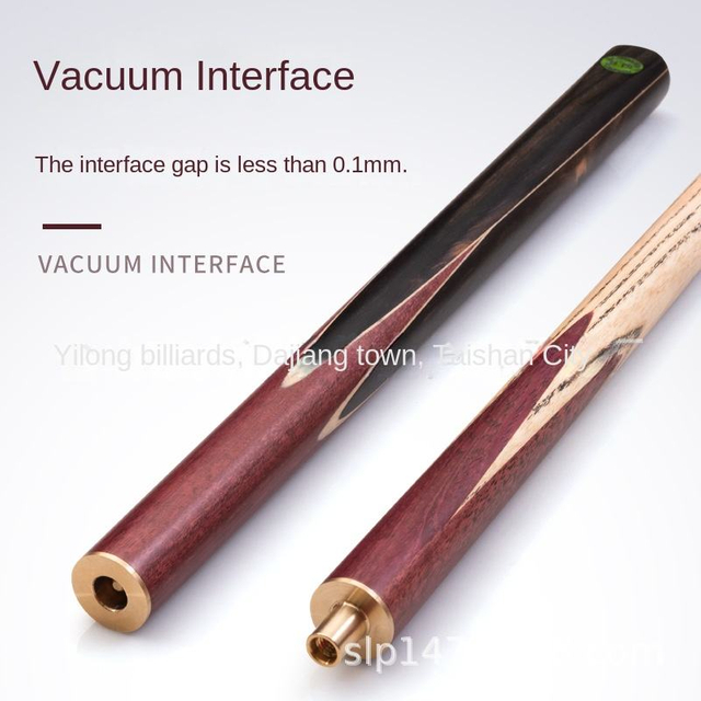 SLP – queue de billard articulée 3/4, 10mm, avec rallonge, queue de billard en ébène