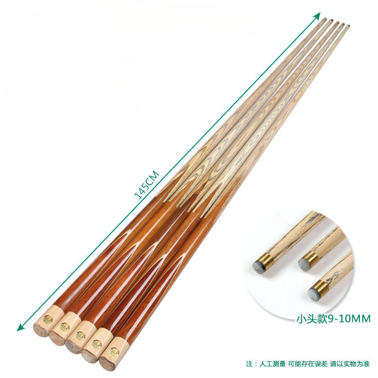 SLP 10mm une pièce chinois noir huit queue de billard bois de frêne tacos de billar queue de billard