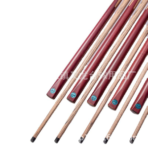 SLP une pièce 57 pouces 10mm coeur violet bois tacos de billar queue de billard