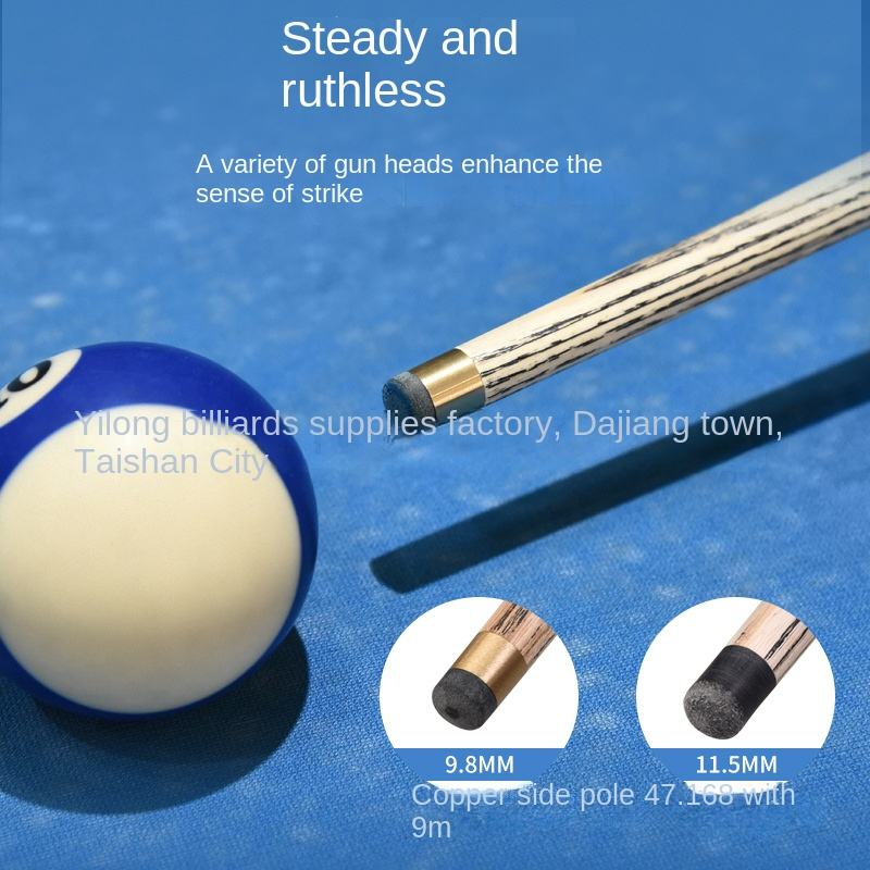 SLP 57 pouces 2 pièces 3/4 bâton de billard articulé coeur violet bois tacos de billar queue de billard